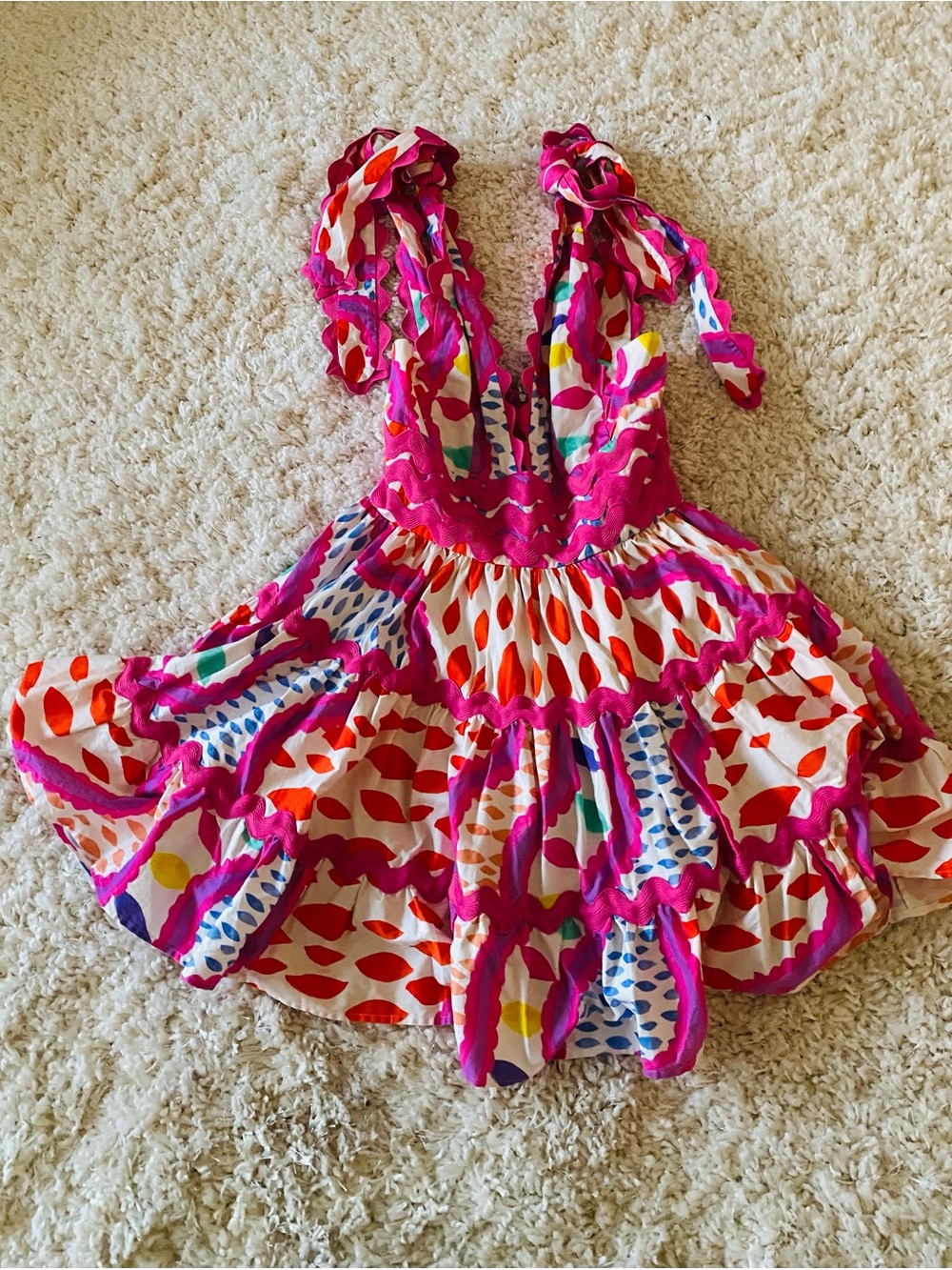 CeliaB Cheli Floreat Multicolor Ruffle Dress - Picture 5 of 9
